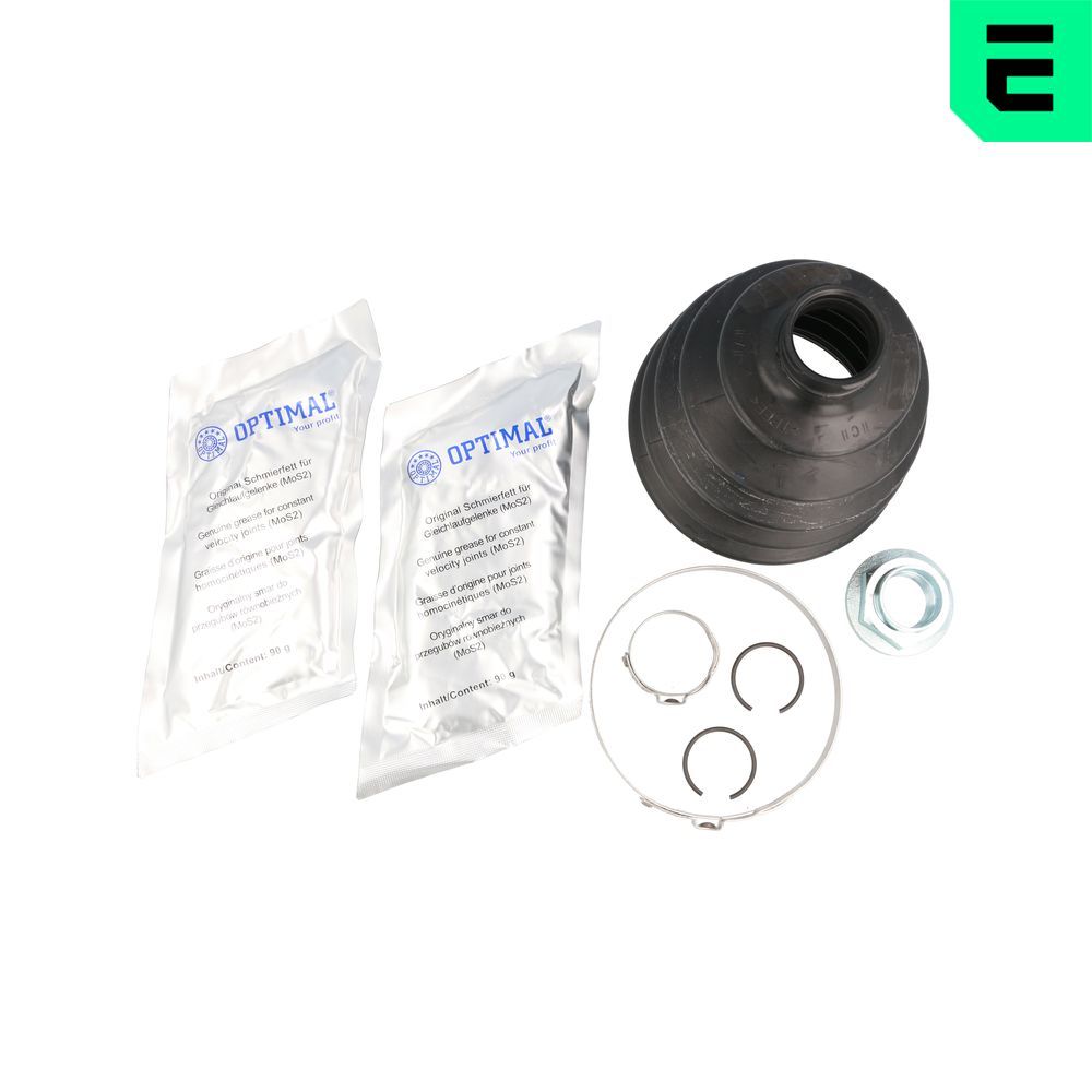 Faltenbalgsatz, Antriebswelle