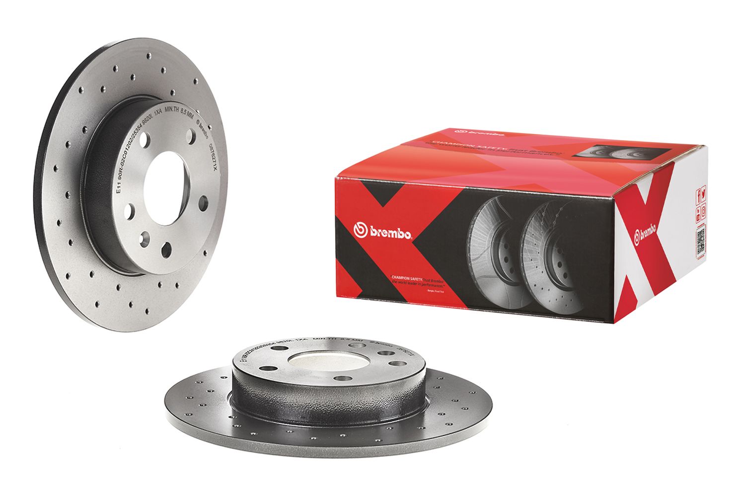 Brembo 08.7627.1X Bremsscheibe