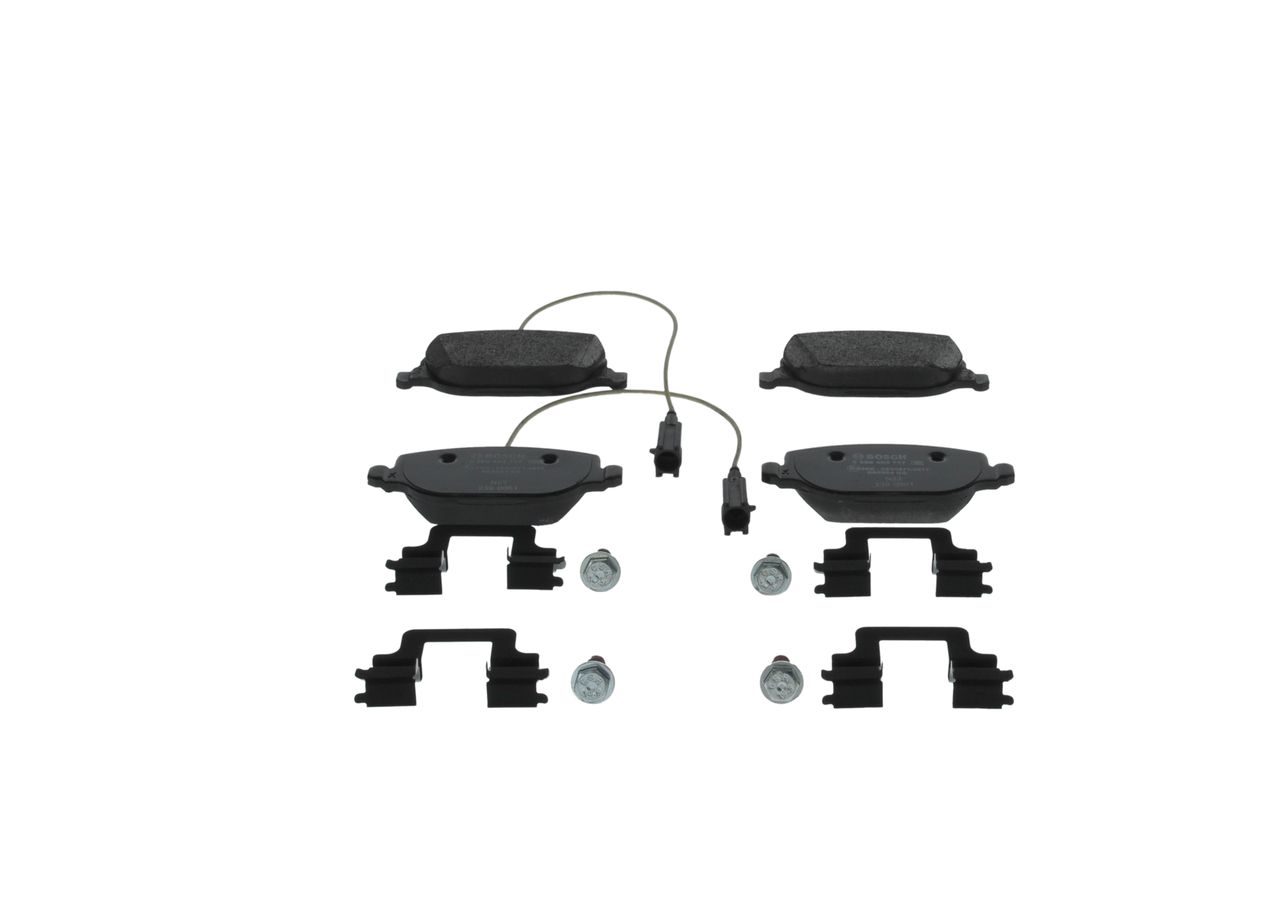 BOSCH 0 986 494 717 Brake Pad Set, disc brake