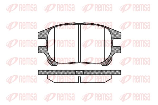 Premium Front Brake Pad Set Premium Front Brake Pad Set