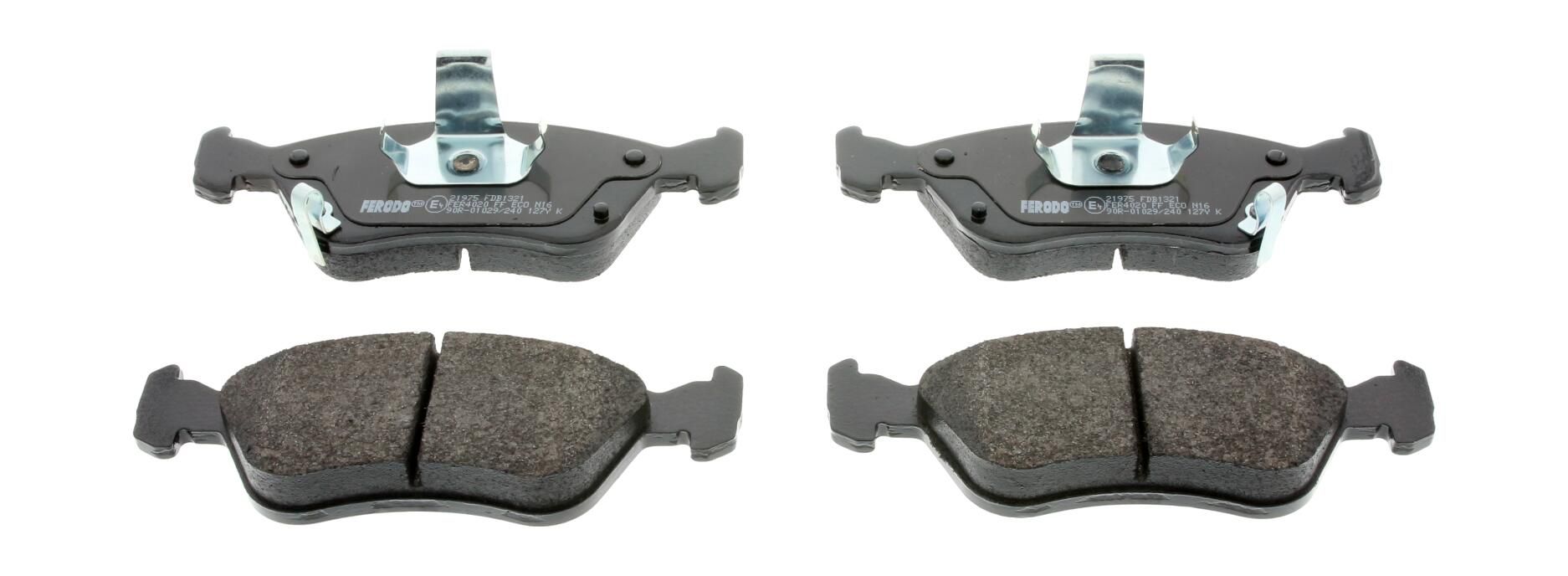 FERODO FDB1321 - Bremsbelagsatz, Scheibenbremse PREMIER ECO FRICTION