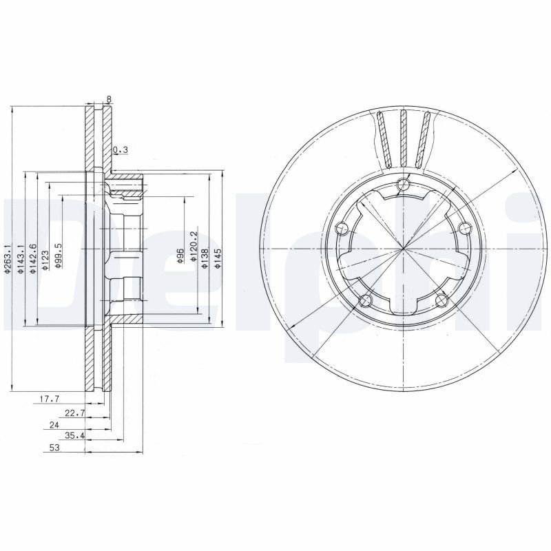 Brake Disc BG3245