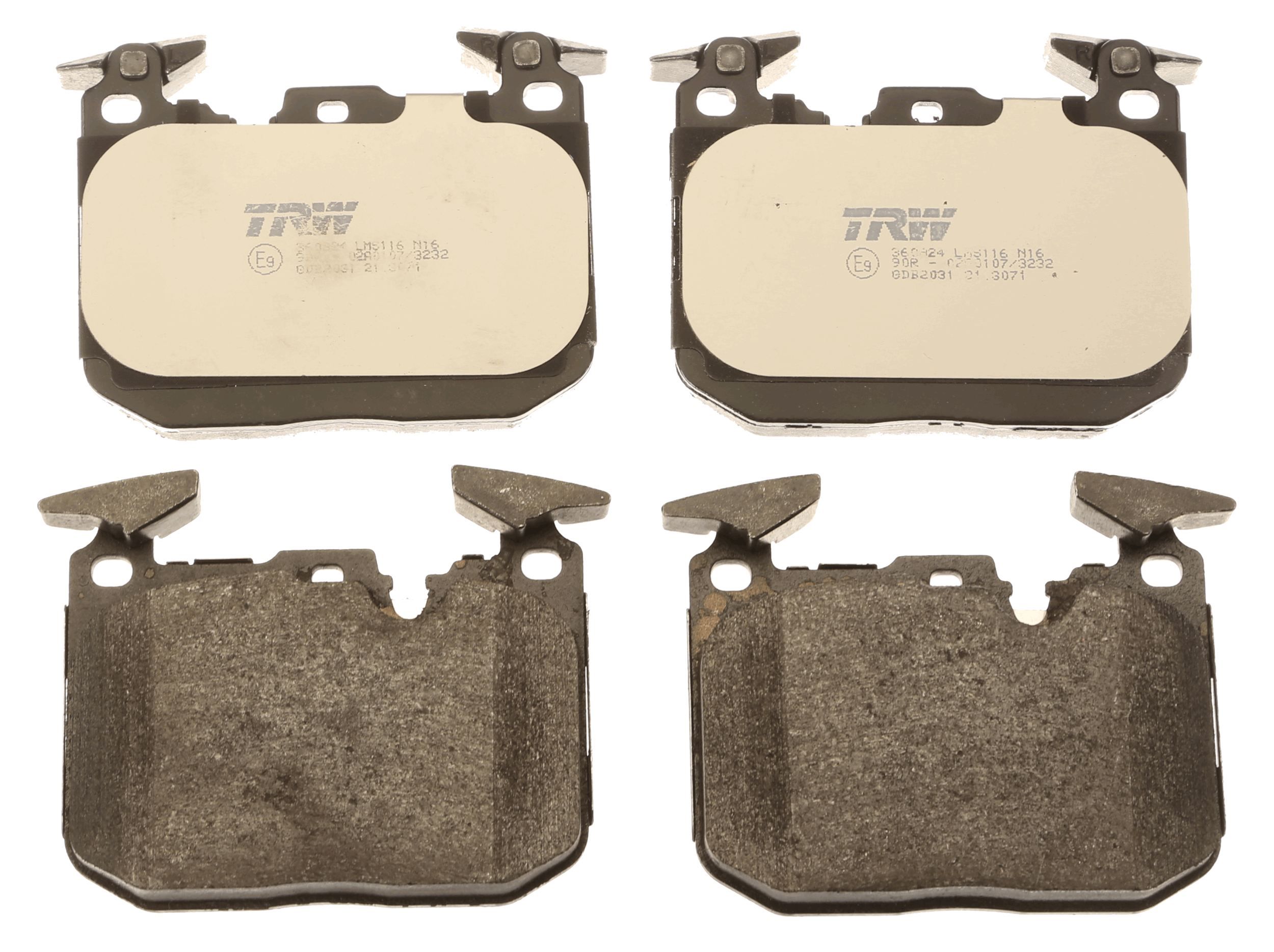 TRW DISC BRAKE PADS - TecDoc 2