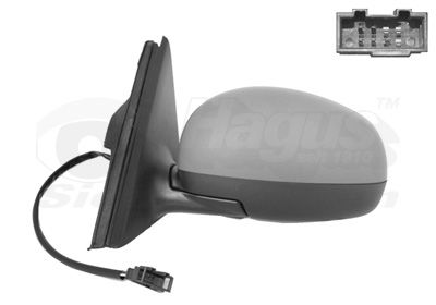 VAN WEZEL 7641807 Exterior Mirror