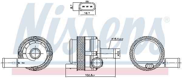 Wasserpumpe, Motorkühlung Wasserpumpe, Motorkühlung