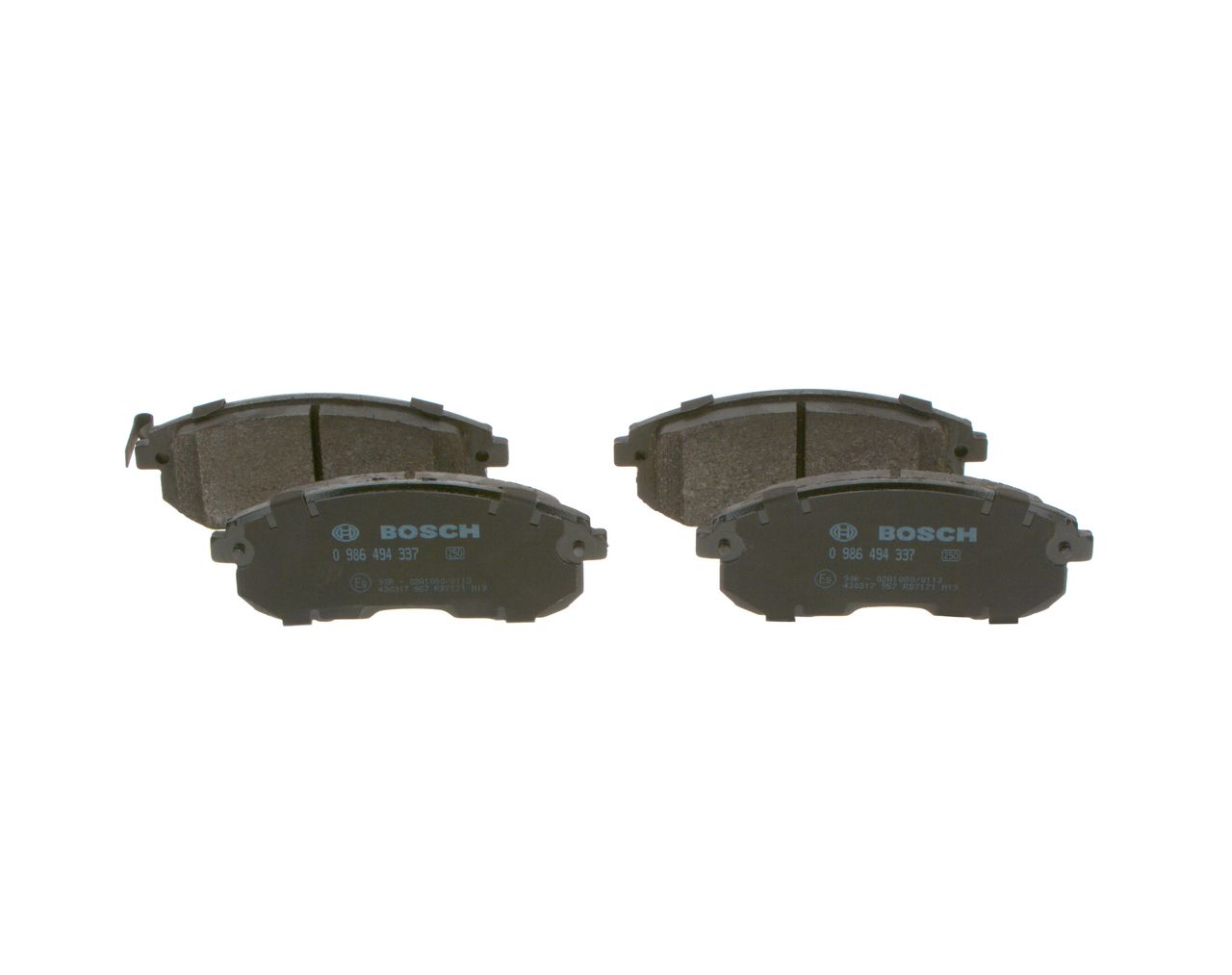 Brake Pad Set, disc brake 0 986 494 337