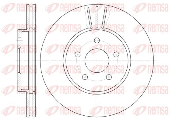 Brake Disc 6607.10