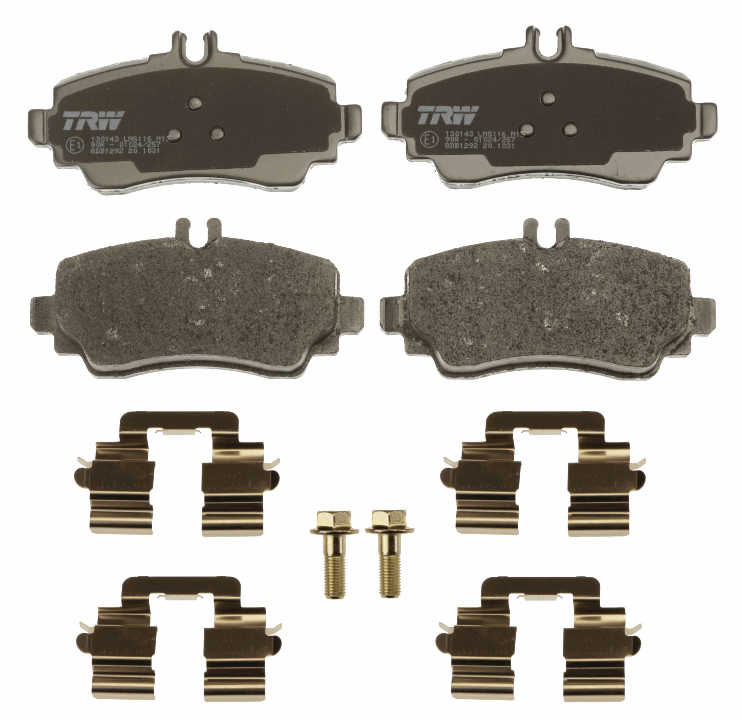 TRW DISC BRAKE PADS - TecDoc 2