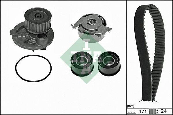 Water Pump & Timing Belt Kit 530 0358 31