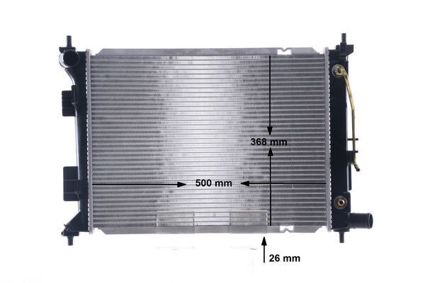 Radiador, refrigeración del motor