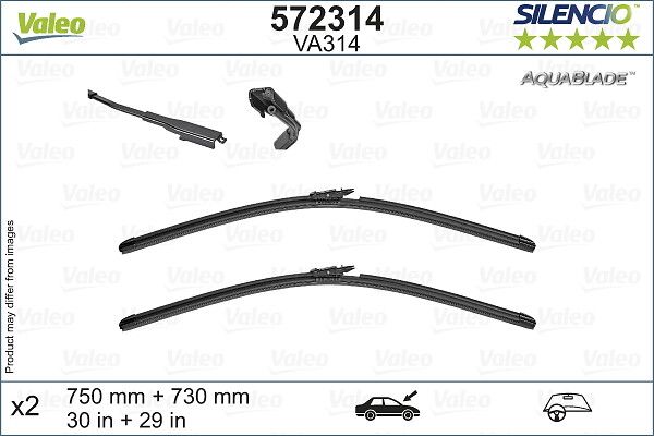 SILENCIO VA314 X2 FORD S-MAX (05-19