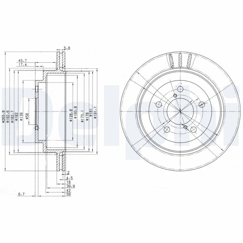 Brake Disc BG3154