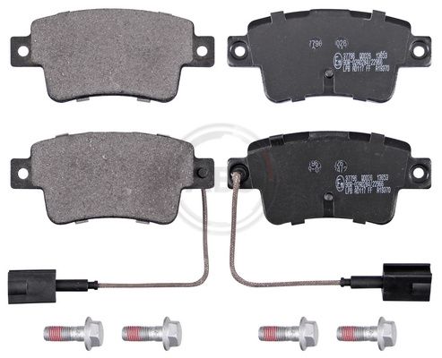 Brake Pad Set, disc brake 37796