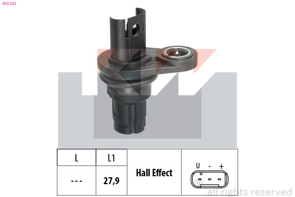 KW 453 523 - Sensor, Motordrehzahl