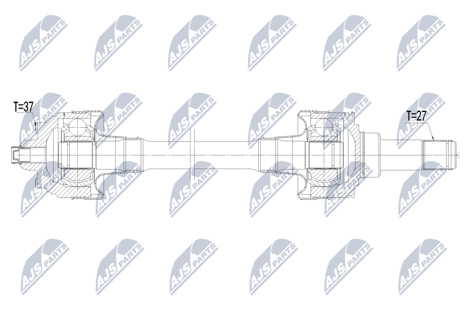 NTY NPW-BM-241 Antriebswelle