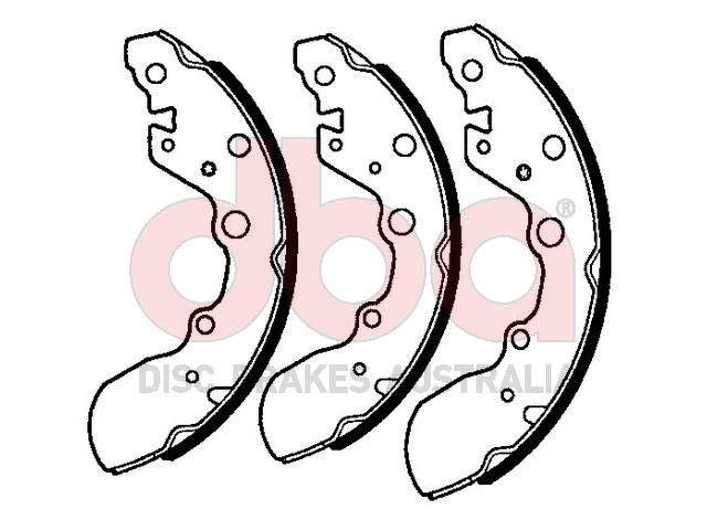 Street Series Brake Shoes [Suzuki APV 2005-on 220mm] - TecDoc Only