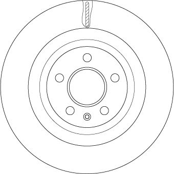 TRW BRAKE DISC - TecDoc 2