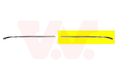 VAN WEZEL 0317581 - Zier-/Schutzleiste, Sto&szlig;f&auml;nger ** Equipart **