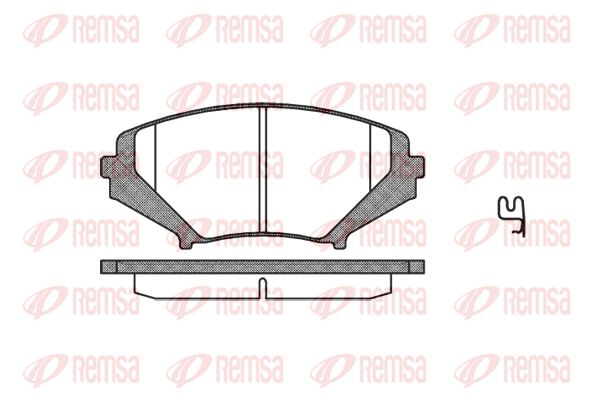 Premium Front Brake Pad Set Premium Front Brake Pad Set