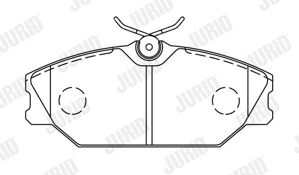 Brake Pad Set, disc brake 573008J