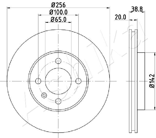 Brake Disc 60-00-0935