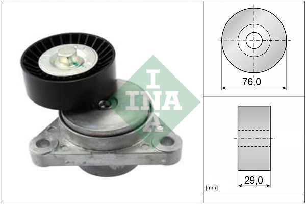 Belt Tensioner, V-ribbed belt 534 0290 10