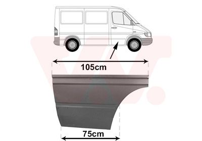VAN WEZEL 3075170 - T&uuml;r, Karosserie