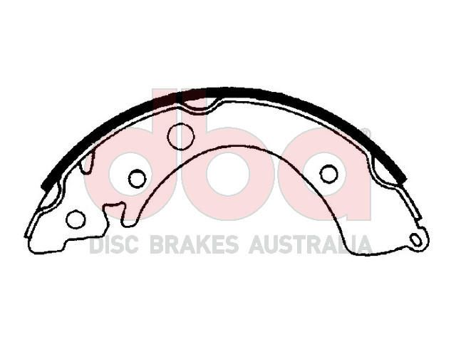 Street Series Brake Shoes [Honda Civic/Integra 200mm] - TecDoc Only