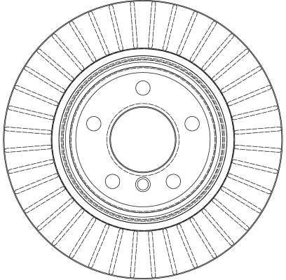 TRW BRAKE DISC - TWIN PACK - TecDoc 2