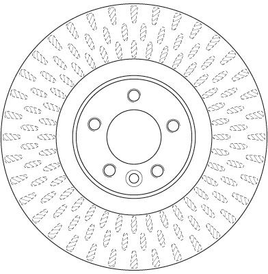 TRW BRAKE DISC - TecDoc 2