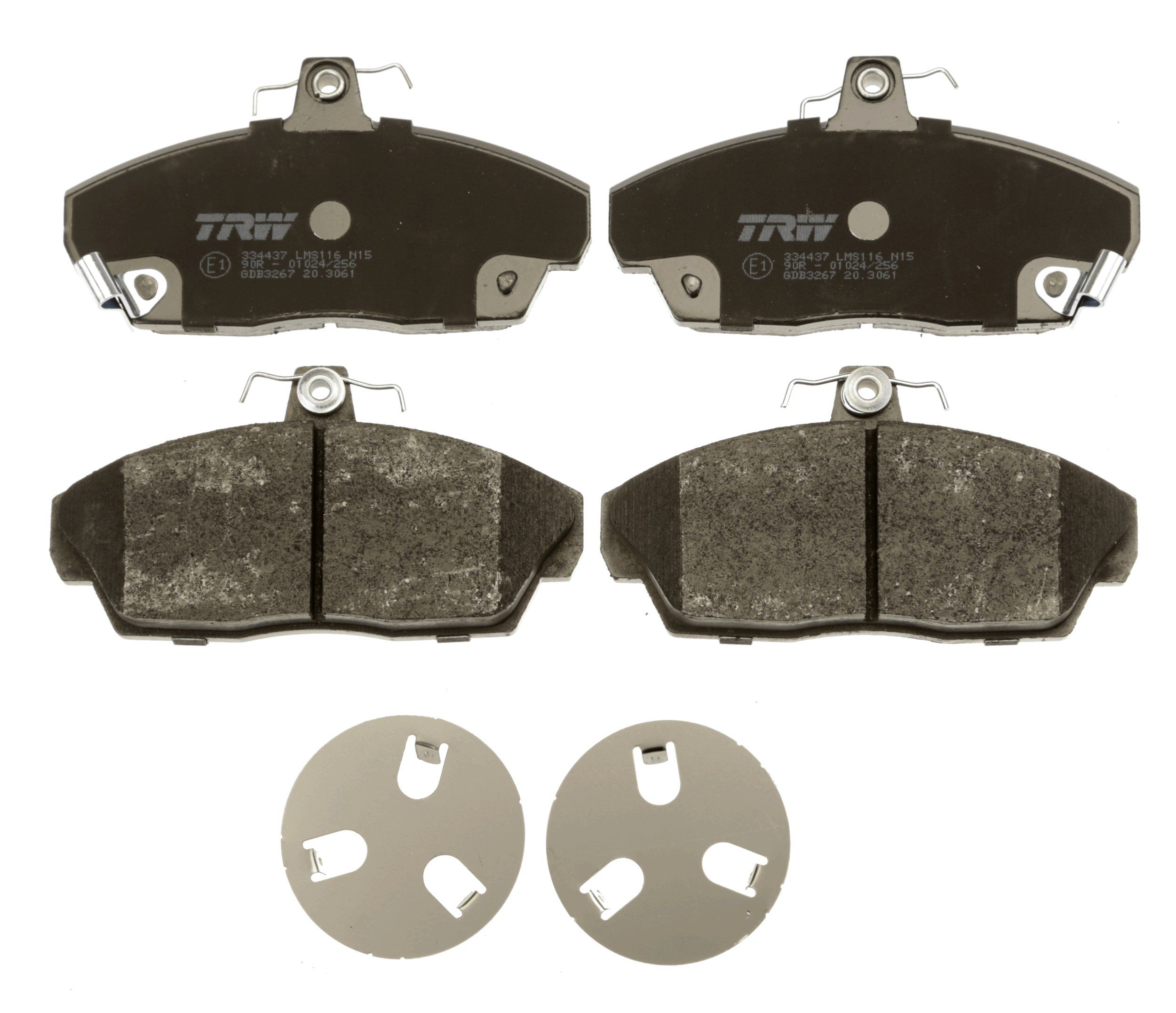 TRW DISC BRAKE PADS - TecDoc 2