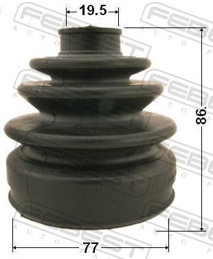 gofruotoji membrana, kardaninis velenas