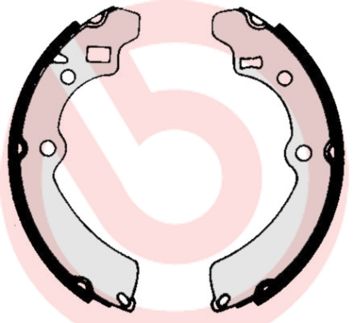 BREMBO S 79 512 - Bremsbackensatz ESSENTIAL LINE