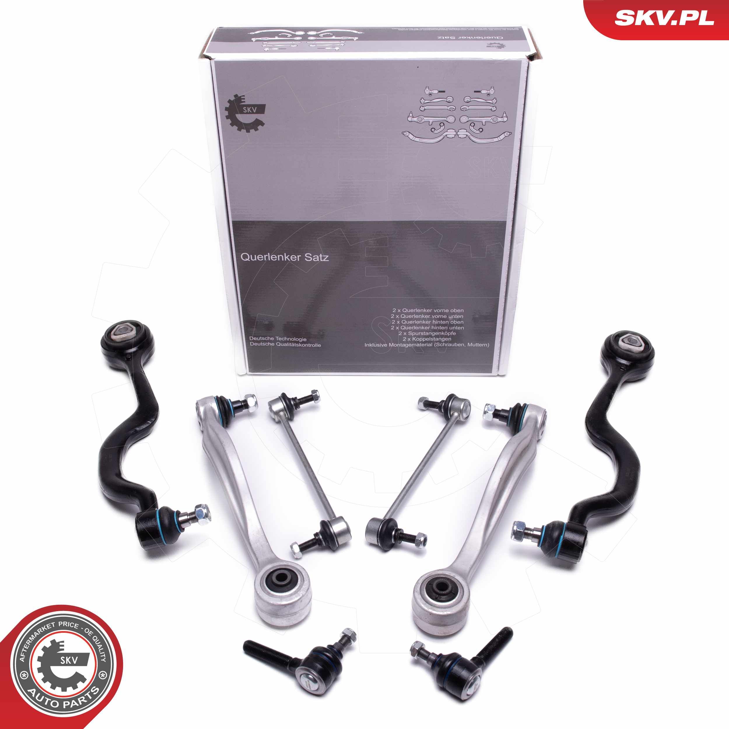 Control/Trailing Arm Kit, wheel suspension 04SKV930