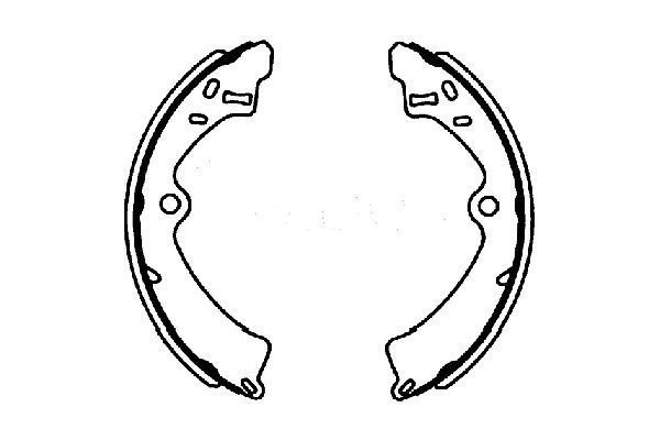 Brake Shoe Set KBS-8911