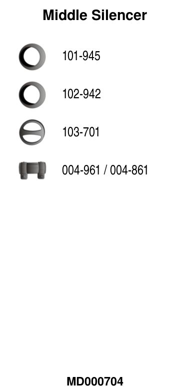 Mittelschalld&auml;mpfer