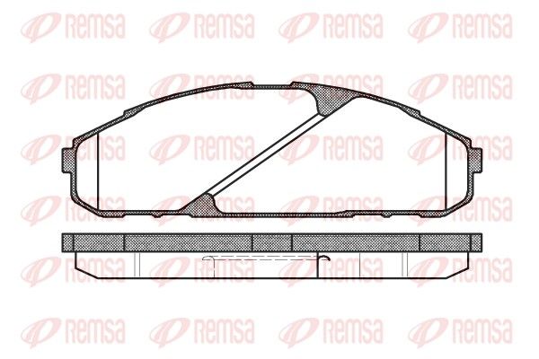 Premium Front Brake Pad Set Premium Front Brake Pad Set