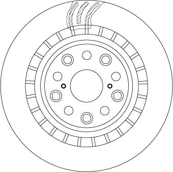 TRW BRAKE DISC - TecDoc 2