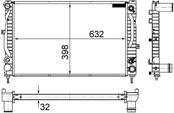 Kühler, Motorkühlung