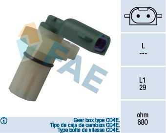 Sensor, crankshaft pulse 79087