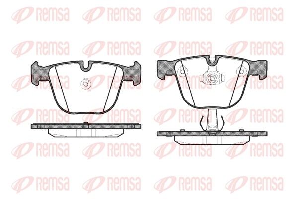 Premium Rear Brake Pad Set Premium Rear Brake Pad Set