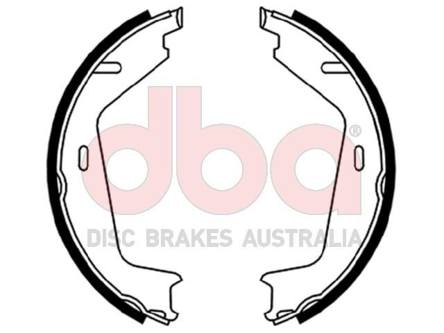 Street Series Brake Shoes [Volvo Parking Brake 177.8mm] - TecDoc Only
