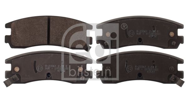 Brake Pad Set, disc brake 116154