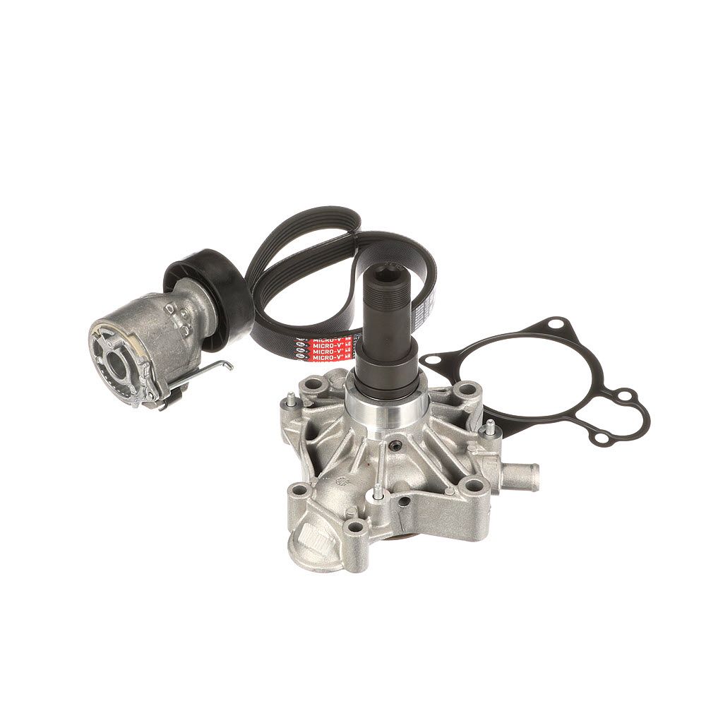 vandens siurblys + V formos rumbuotas diržas, komplektas