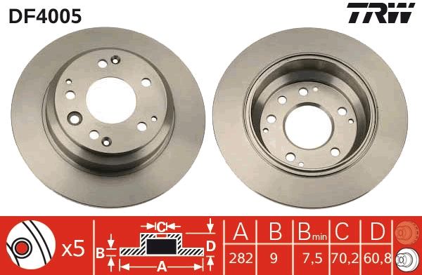 PAIRE DE DISQUES  9900