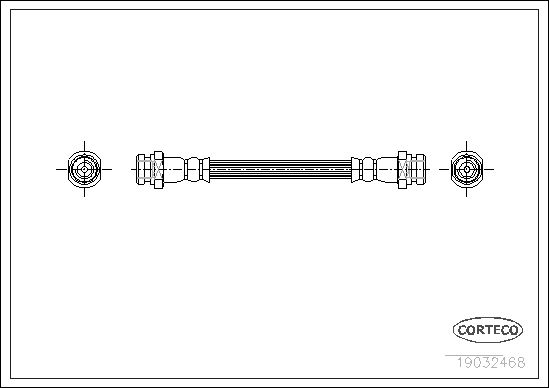 FLEXIBLE DE FREIN HYUNDAI  0705