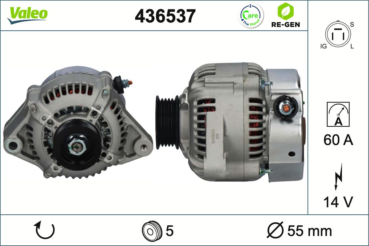 VALEO 436537 - Generator