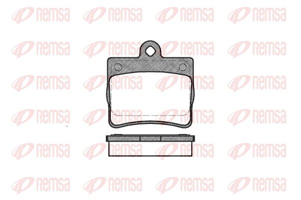 Brake Pad Set, disc brake 0630.00