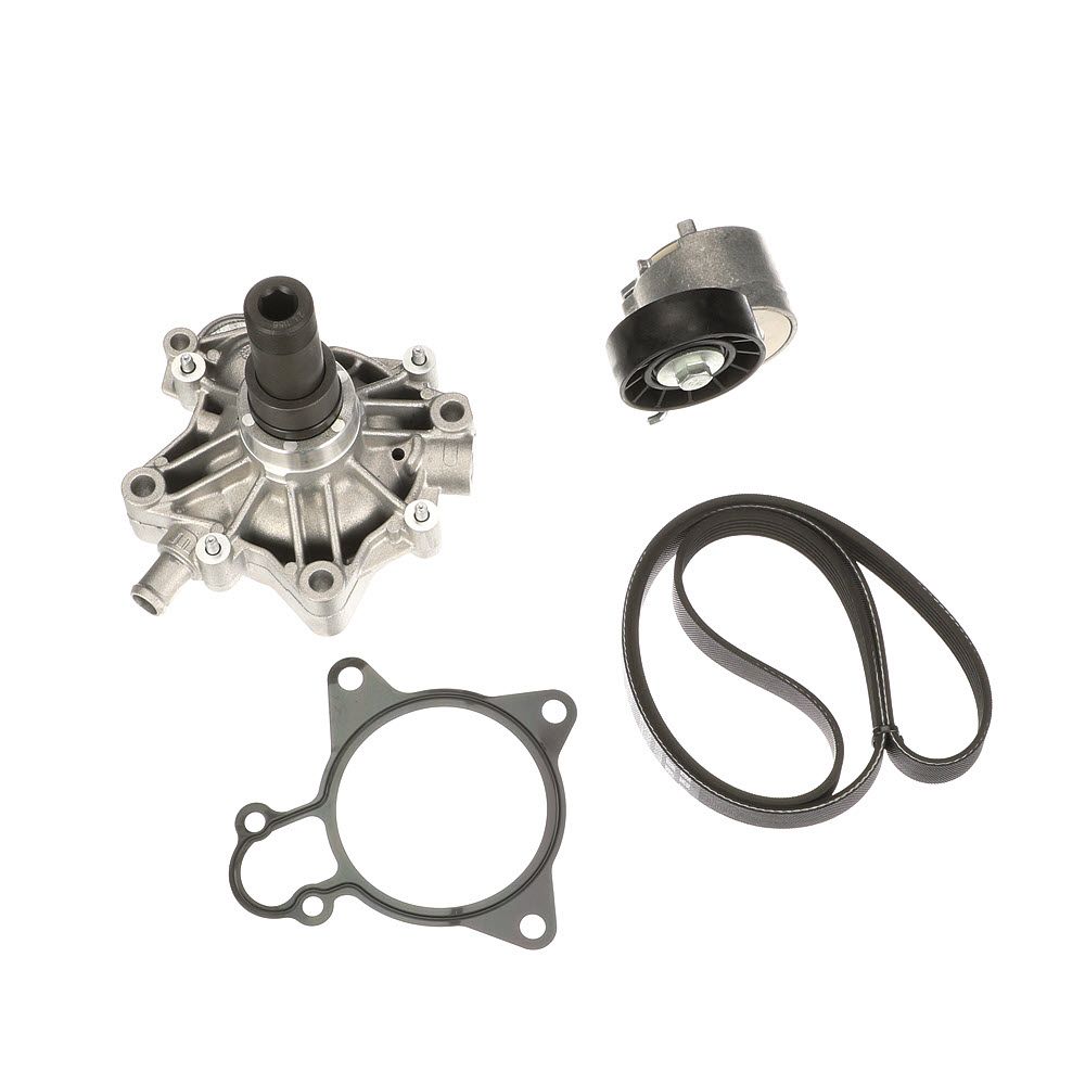 vandens siurblys + V formos rumbuotas diržas, komplektas