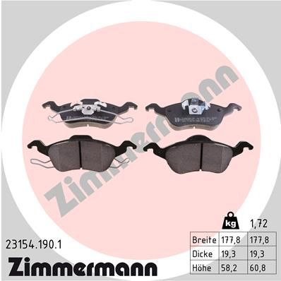 Bremsbelagsatz, Scheibenbremse